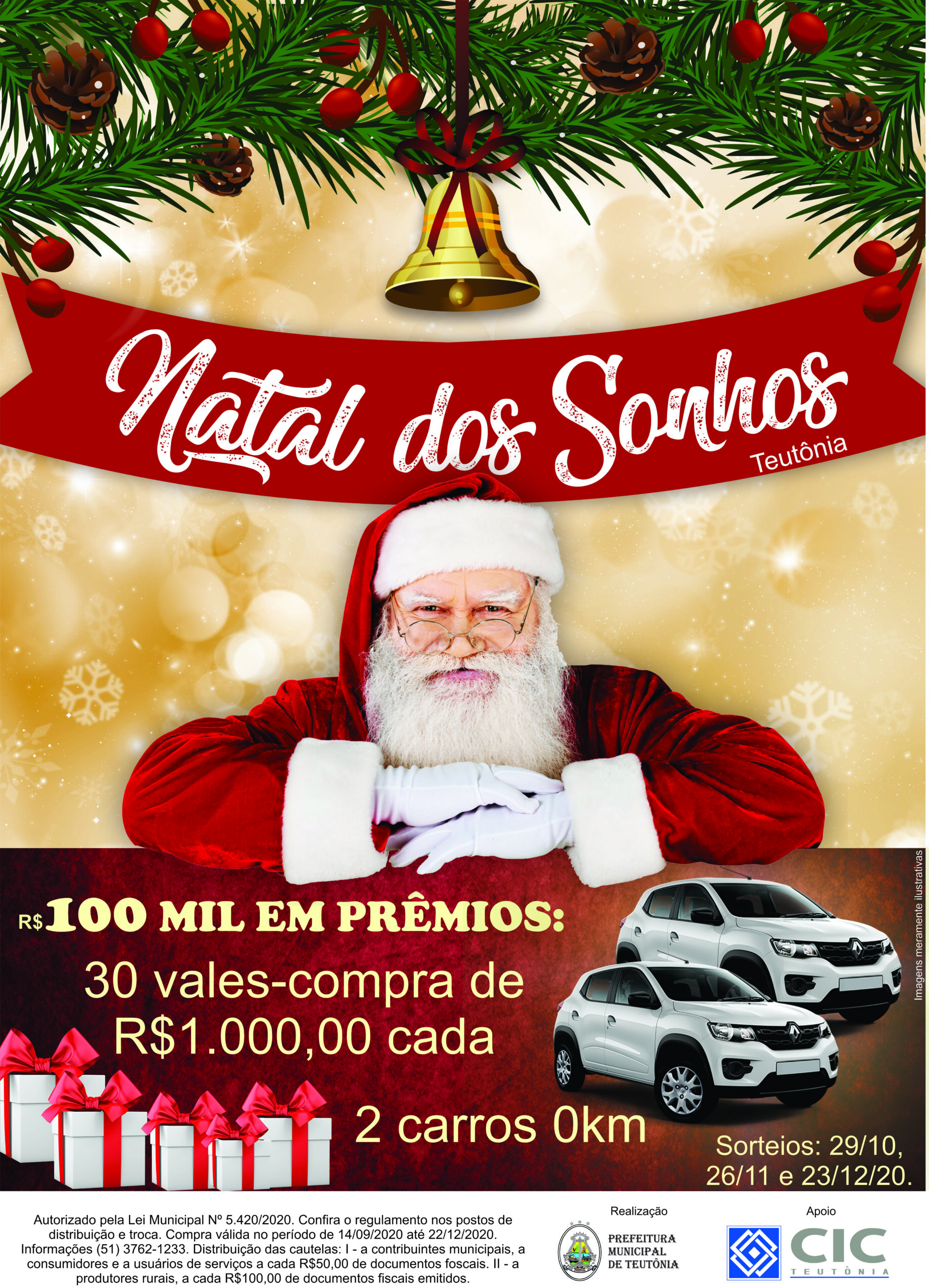Sorteio Campanha Natal dos Sonhos 2022 – Santana 360 graus